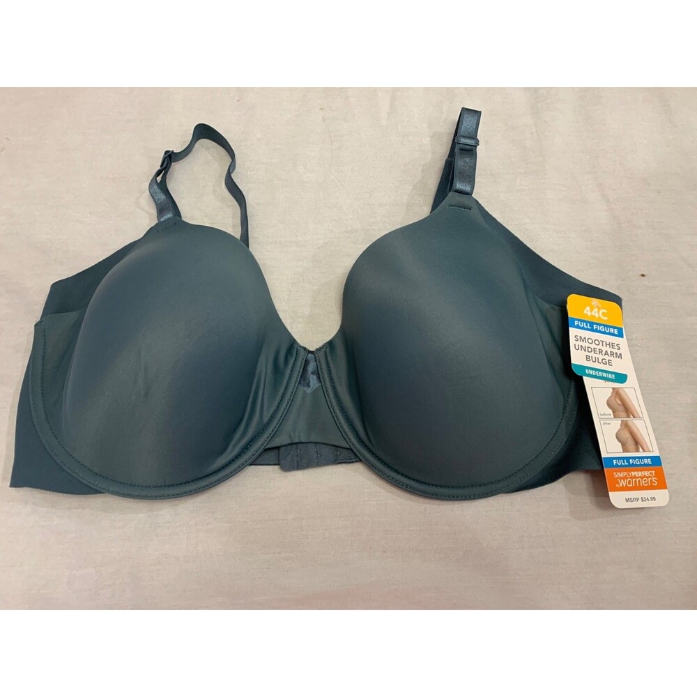 NWT WARNERS WOMENS UNDERWIRE BRA SIZE 44C RB0561